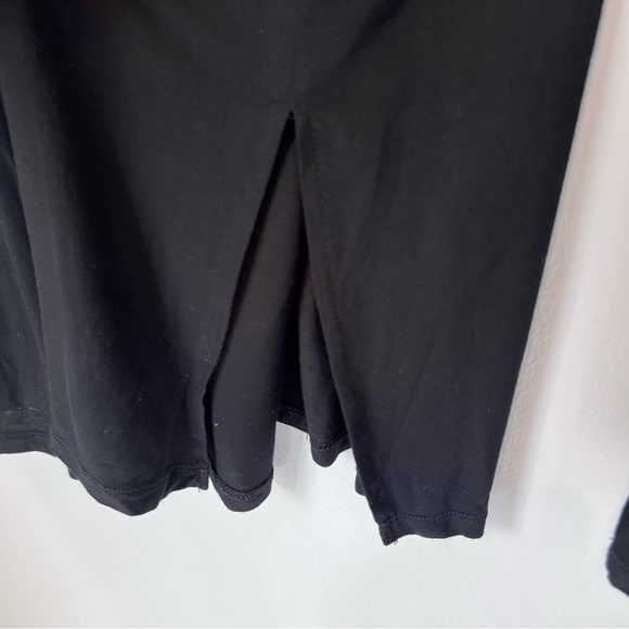 i Jeans By Buffalo Black Julee Tie Neck Long Sleeve Tunic Stretch Top Large NWOT - Picture 10 of 15